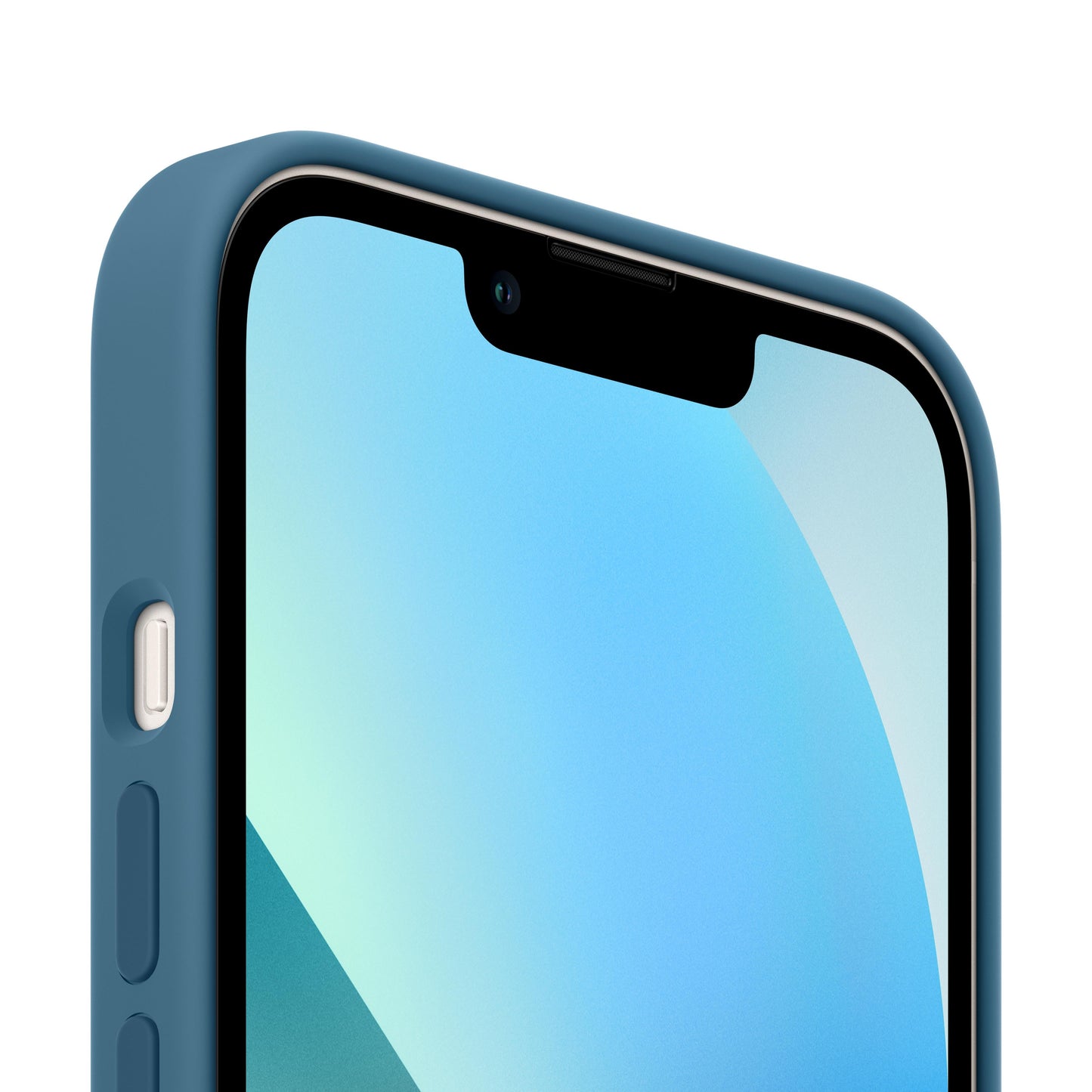 iPhone 13 Silicone Case with MagSafe – Blue Jay