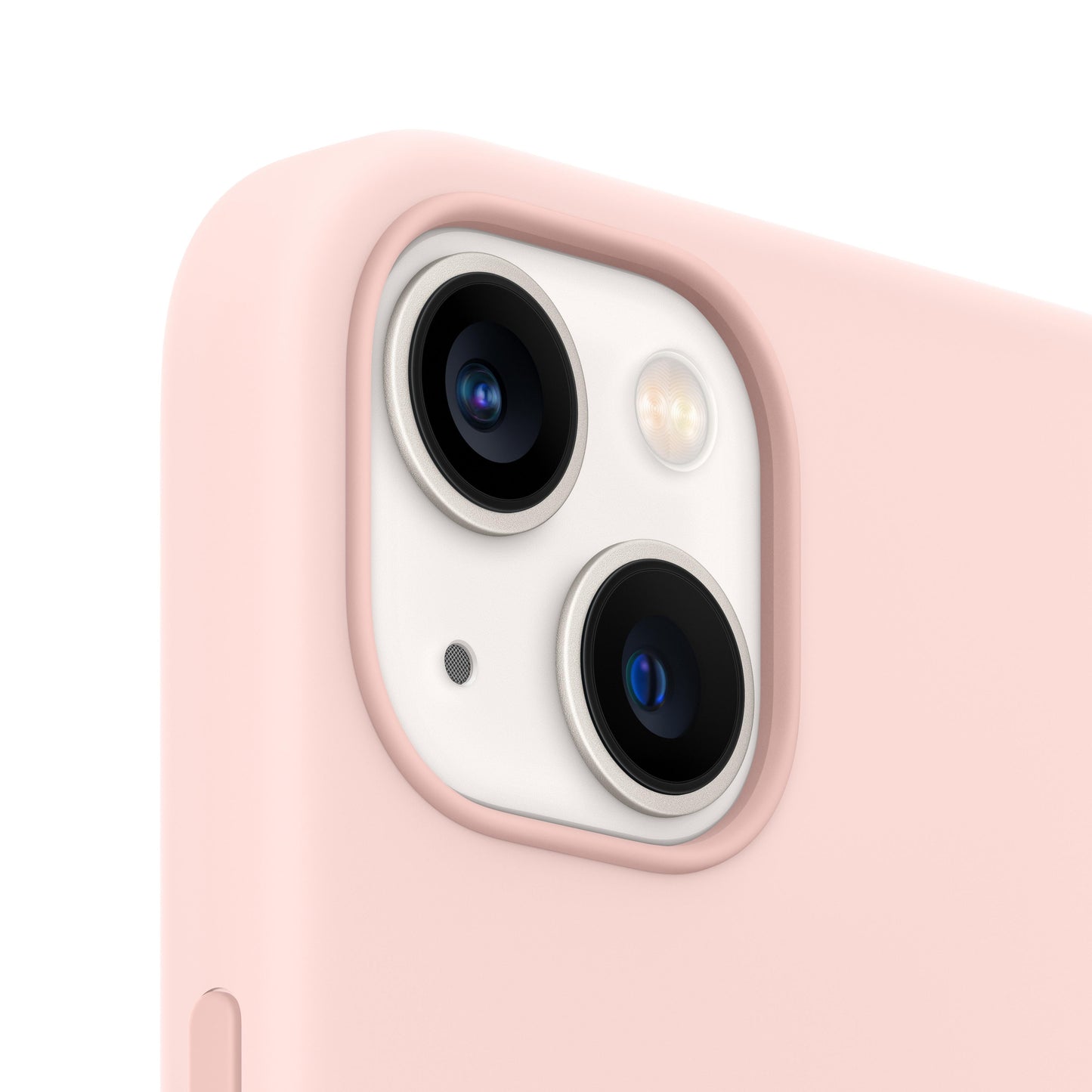 iPhone 13 Silicone Case with MagSafe – Chalk Pink