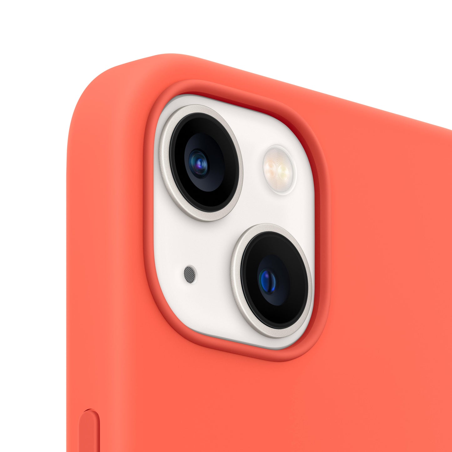 iPhone 13 Silicone Case with MagSafe - Nectarine