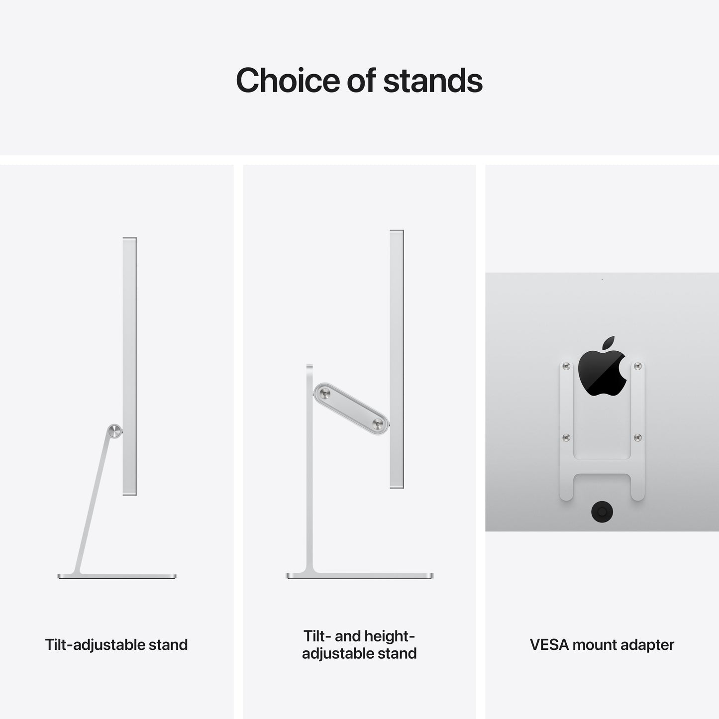 Studio Display - Standard glass - Tilt-adjustable stand