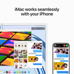 24-inch iMac with Retina 4.5K display: Apple M3 chip with 8‑core CPU and 8‑core GPU, 256GB SSD - Pink