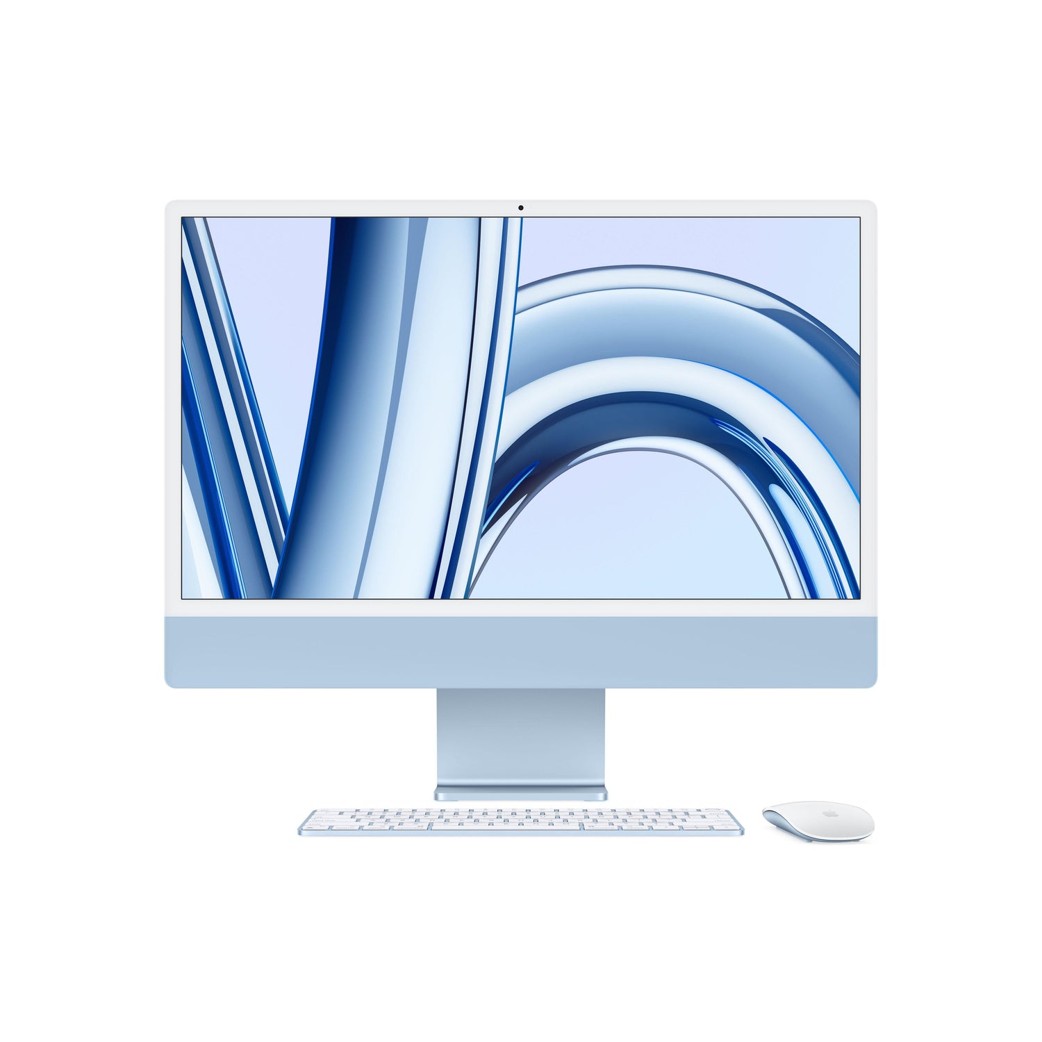 24-inch iMac with Retina 4.5K display: Apple M3 chip with 8‑core CPU and 10‑core GPU, 512GB SSD - Blue