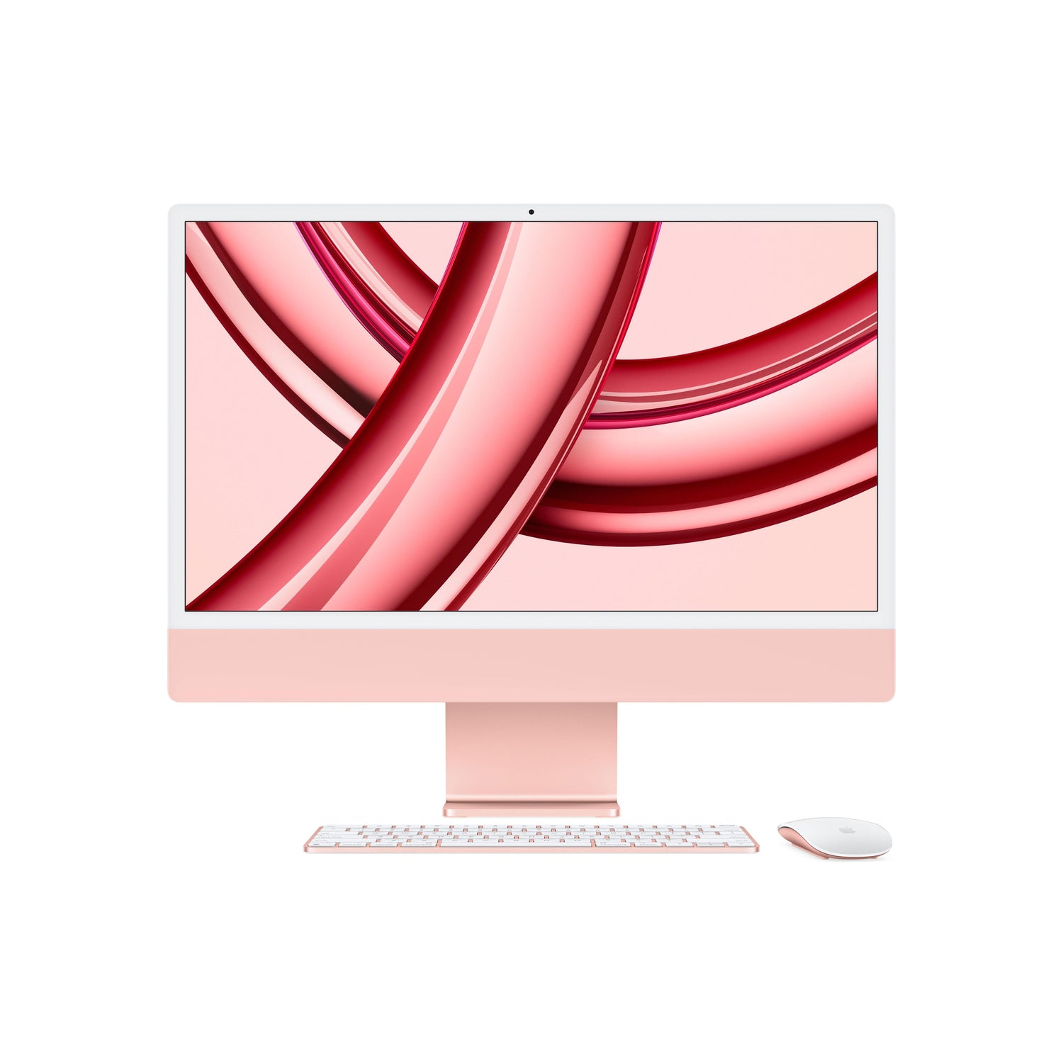 24-inch iMac with Retina 4.5K display: Apple M3 chip with 8‑core CPU and 10‑core GPU, 512GB SSD - Pink