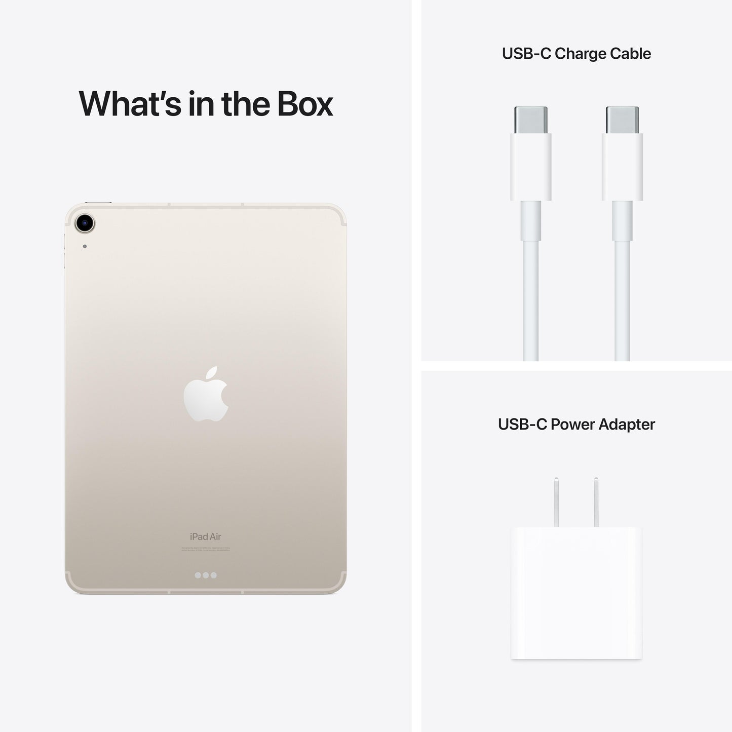 2022 iPad Air Wi-Fi + Cellular 64GB - Starlight (5th generation)