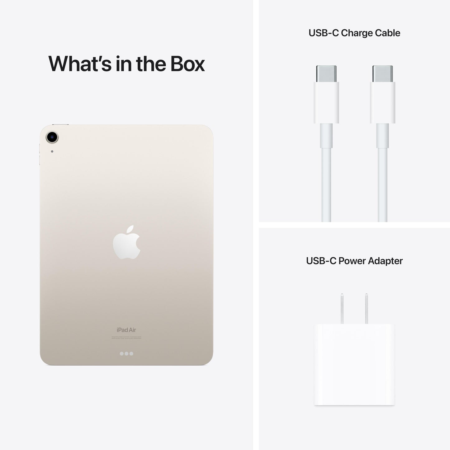 2022 iPad Air Wi-Fi 64GB - Starlight (5th generation)
