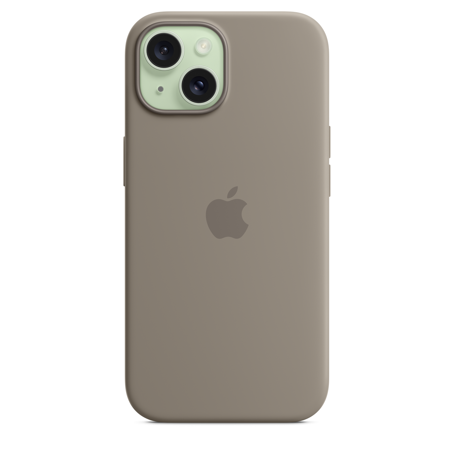 iPhone 15 Silicone Case with MagSafe - Clay